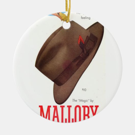 Mallory Magie Keramikornament (Vorne)