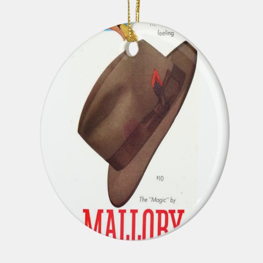 Mallory Magie Keramikornament (Links)