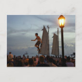 Mallory Square Postkarte (Vorderseite)