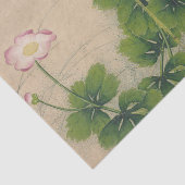 Mallow Blume von Zhang Ruoai Seidenpapier (Ausschnitt)