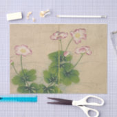 Mallow Blume von Zhang Ruoai Seidenpapier (Handwerk)