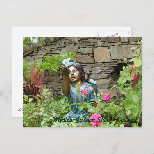 Mallow Garden Show - Irland Postkarte (Vorne/Hinten)