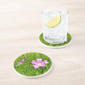 Mallow Getränkeuntersetzer (Seite)