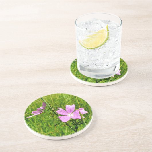 Mallow Getränkeuntersetzer (Seite)