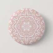 Mallow Mandala Button (Vorderseite)