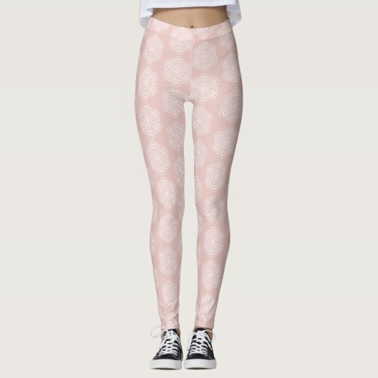 Mallow Mandala Leggings (Vorderseite)