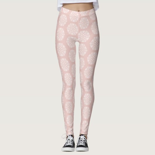 Mallow Mandala Leggings (Vorderseite)