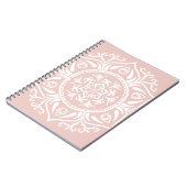 Mallow Mandala Notizblock (Linke Seite)