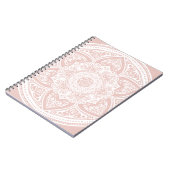 Mallow Mandala Notizblock (Linke Seite)