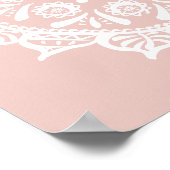 Mallow Mandala Poster (Ecke)