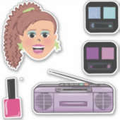 Mallrat Sticker Pack (Vorderseite)