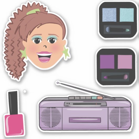 Mallrat Sticker Pack (Vorderseite)