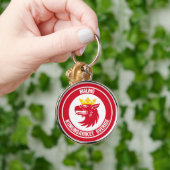 Malmö Round Emblem Schlüsselanhänger (Hand)
