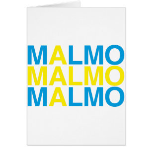 MALMO Schwedische Flagge