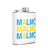 MALMO Schwedische Flagge Flachmann (Rechts)