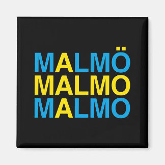 MALMO Schwedische Flagge Magnet