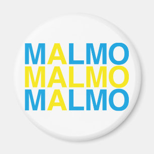 MALMO Schwedische Flagge Magnet