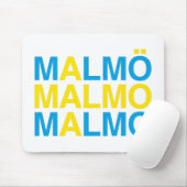 MALMO Schwedische Flagge Mousepad (Mit Mouse)