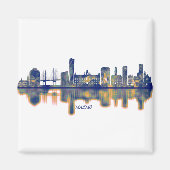 Malmo Skyline Magnet (Vorne)