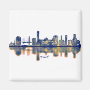 Malmo Skyline Magnet