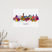Malmo Sweden Skyline Poster (Küche)