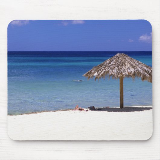 Malmok Beach, Aruba, Niederländische Antillen Mousepad (Vorne)