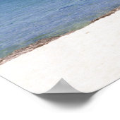 Malmok Beach, Aruba, Niederländische Antillen Poster (Ecke)