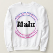 Malo Round Neon Sweatshirt (Design vorne)