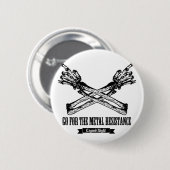Maloik Knochen (schwarzes ver.) Button (Vorne & Hinten)