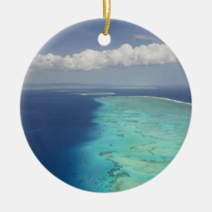 Malolo Barrier Reef vor Malolo Island, Fiji Keramik Ornament