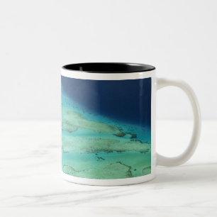 Malolo Barrier Reef vor Malolo Island, Fiji Zweifarbige Tasse