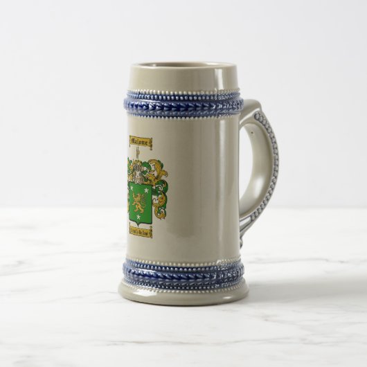 Malone Bierglas (VorderseiteRechts)