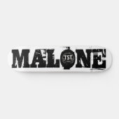 MALONE / TST Skateboard, 7¾ Zoll Deck Skateboard (Horizontal)