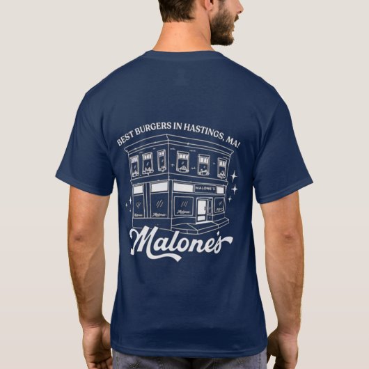 Malone's Diner & Bar T-Shirt (Rückseite)
