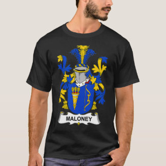 Maloney Coat of Arms Familienwappen T-Shirt