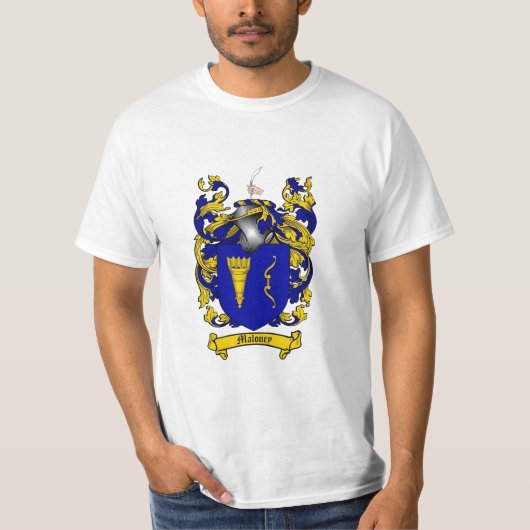 Maloney Familienwappen - Maloney Wappen T-Shirt (Vorderseite)