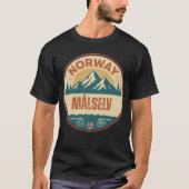 Målselv, Norge Norwegen T-Shirt (Vorderseite)