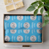 Malshi Blaues Seidenpapier (Geschenk)