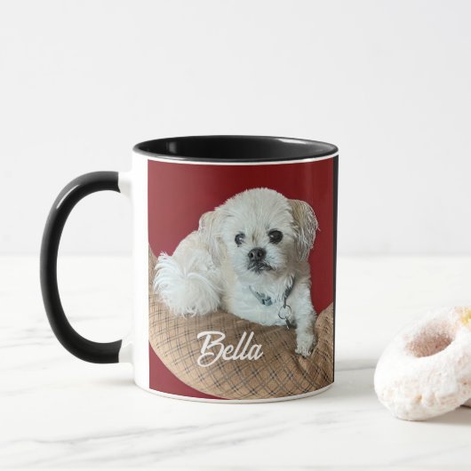 Malshi Combo Mug With Text Tasse (Mit Donut)