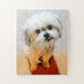 Malshi Dog Jigsaw Puzzle Oversized (Vertikal)