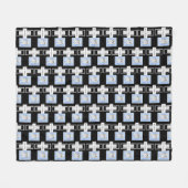 Malshi-Flanelldecke mit Text Fleecedecke (Vorderseite (Horizontal))