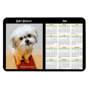 Malshi Flexibler Kalender 2026 Magnet