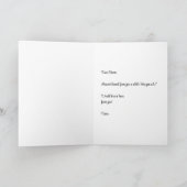 Malshi Hund Miss Sie geklappte Grußkarte Karte (Innenseite)