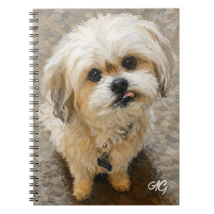 Malshi-Hund Notizbuch Notizblock