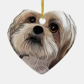 Malshi Mal-shi Keramik Ornament (Vorne)