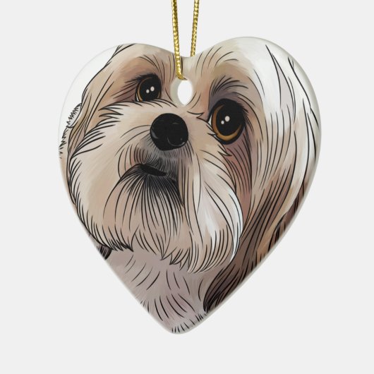 Malshi Mal-shi Keramik Ornament (Links)