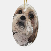 Malshi Mal-shi Keramikornament (Links)