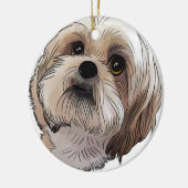 Malshi Mal-shi Keramikornament (Links)