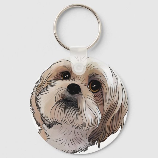 Malshi Mal-shi Schlüsselanhänger (Vorderseite)