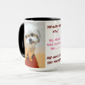 Malshi sagt, was Sie eine zweitönige Tasse wollen (Vorderseite Links)